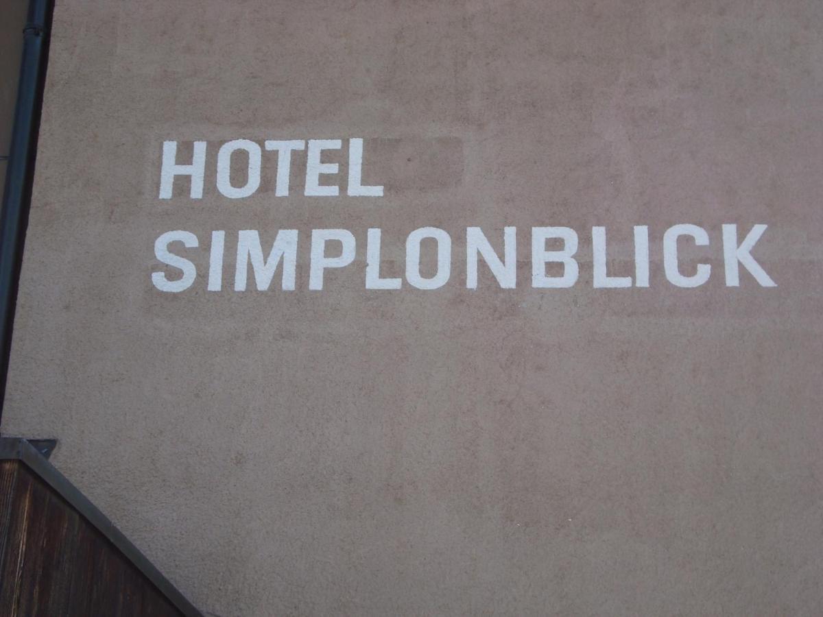 Hotel Simplon-Blick 외부 사진